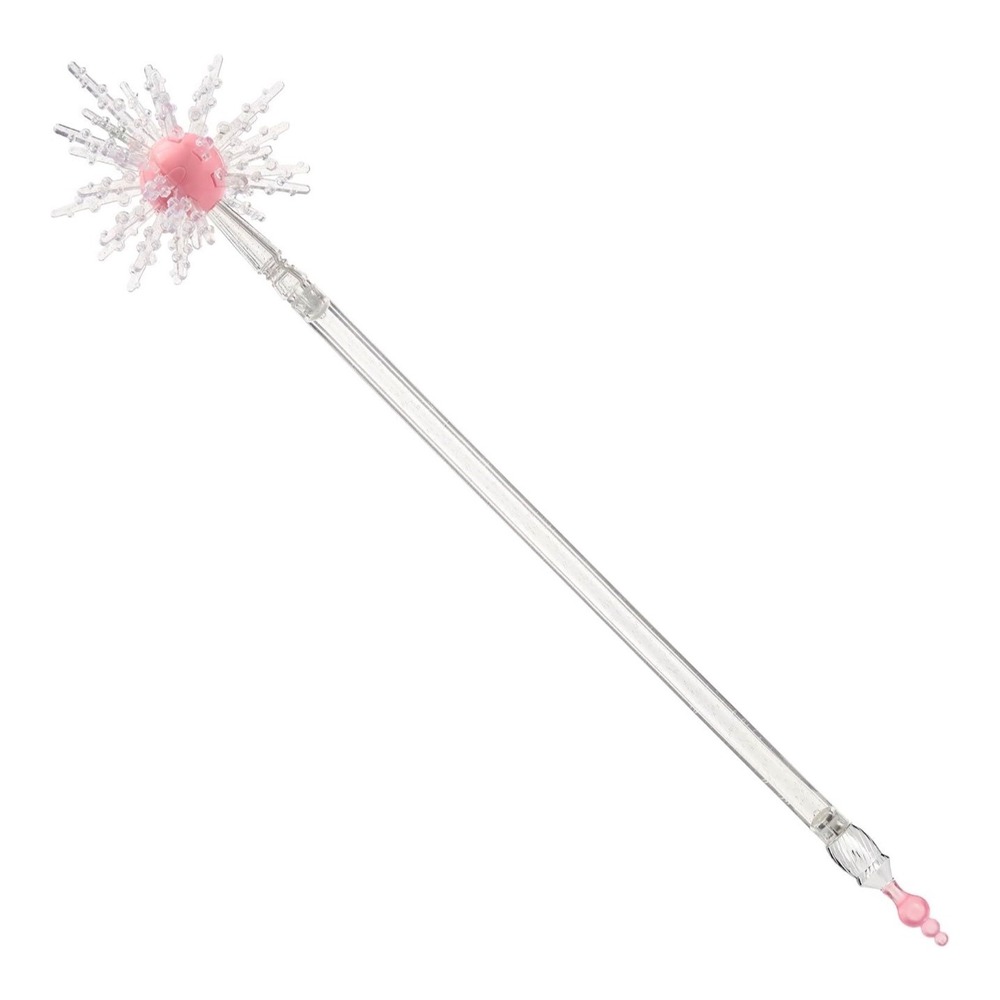 Wicked Glinda's Bubble Wand Movie Prop Replica Pink Clear Costume Accessory